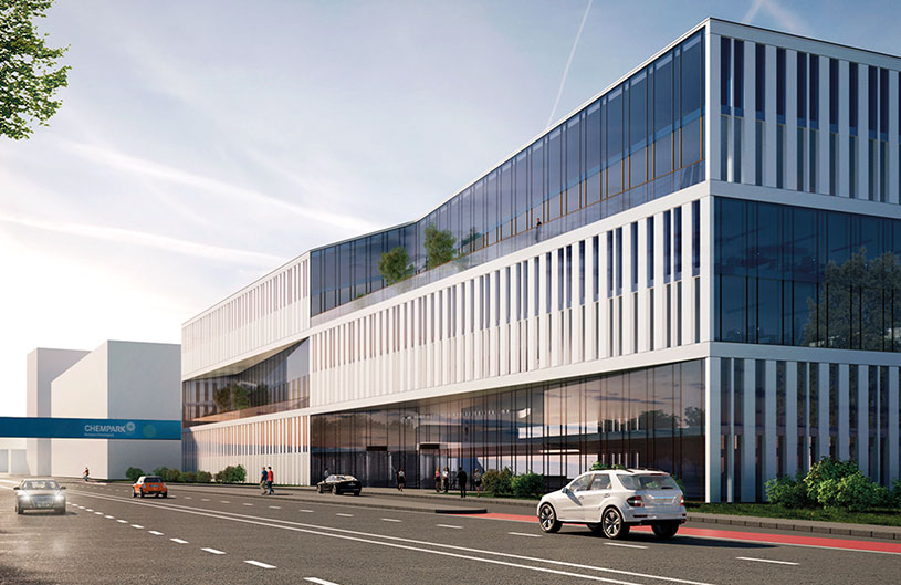 Verwaltungsgeb&auml;ude Leverkusen (Foto)